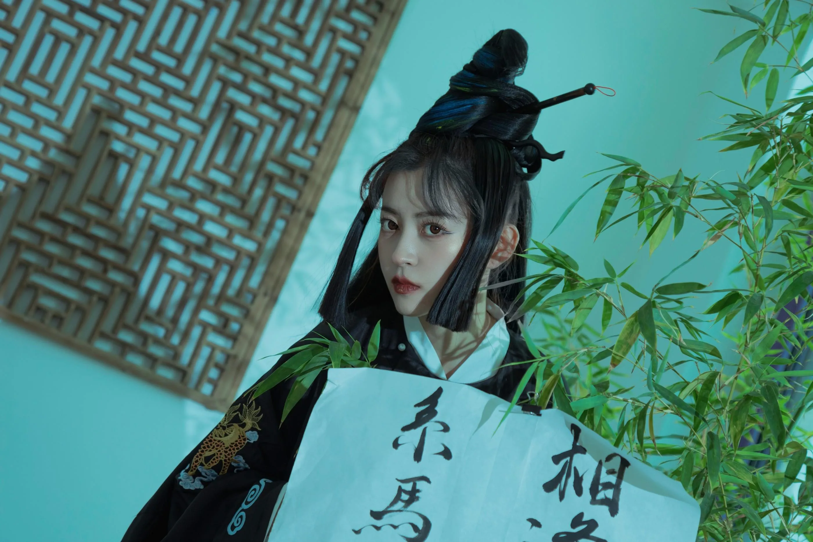 [YITUYU艺图语]2022.08.01 国风 · 竹与墨 壹萱- [43P]插图4